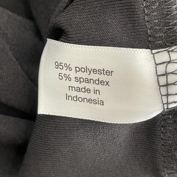 Lane Bryant Pants Womens 26/28 Black Wide Leg Pull On Stretch Knit Plus - Picture 6 of 8